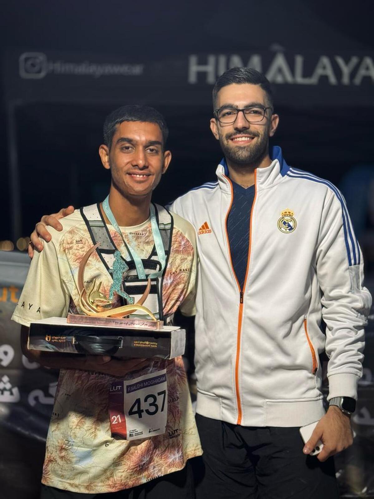 درخشش ورزشکار هرمزگانی در سومین ماراتن بیابان جهانی لوت