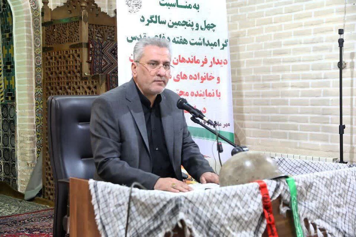 پیوند پیشکسوتان دفاع مقدس و جوانان، عامل قدرت کشور است