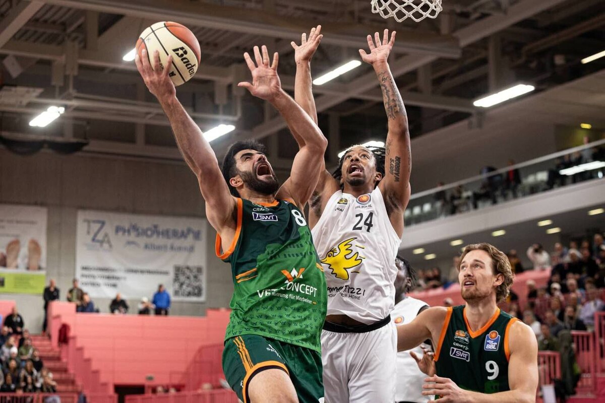 جام حذفی بسکتبال آلمان /  پیروزی شیرین برای لژیونر ایرانی