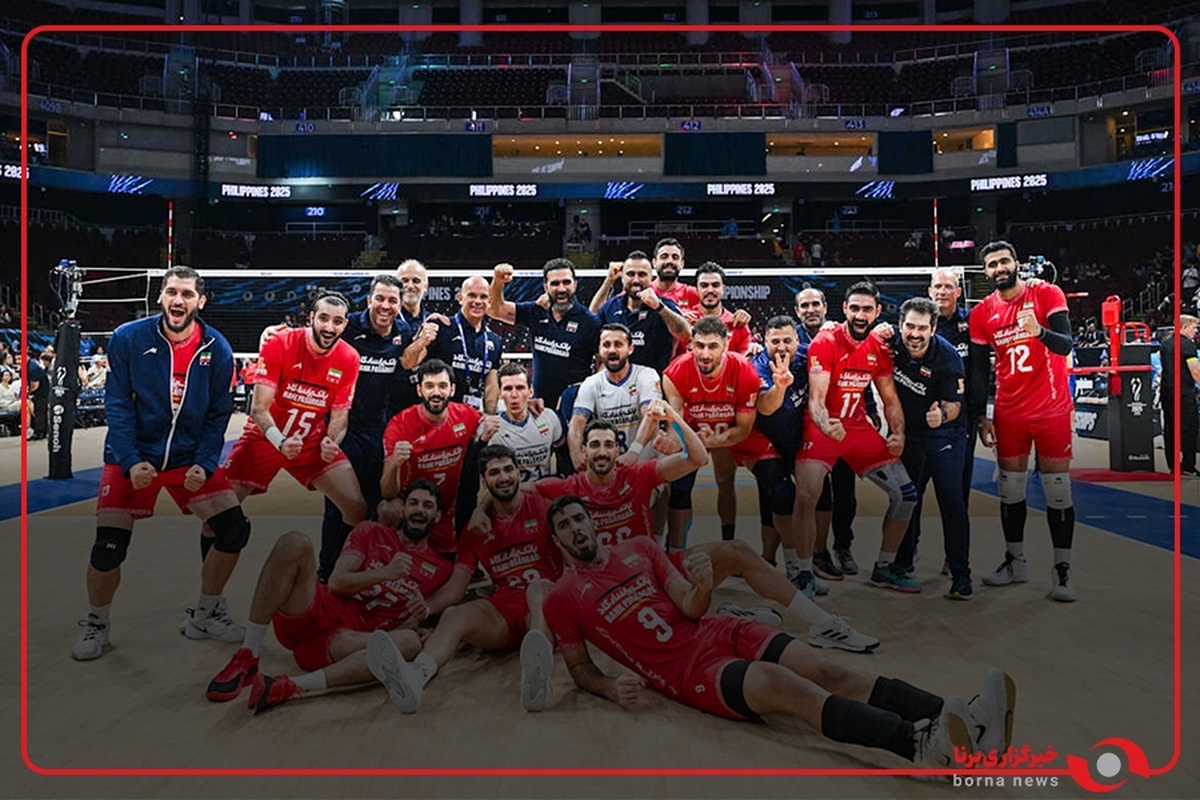 لحظه جذاب از پیروزی ایران مقابل صربستان و صعود به جمع هشت تیم برتر دنیا