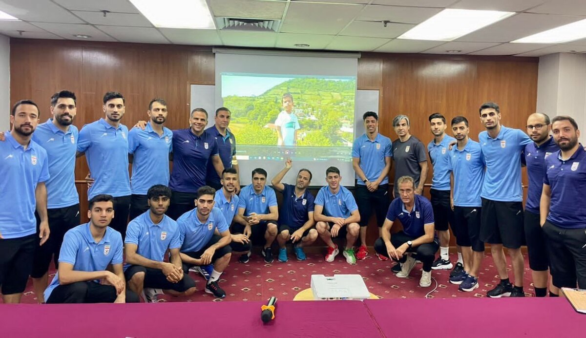 اقدام پسندیده ملی‌پوشان فوتسال پیش از دیدار برابر مالزی