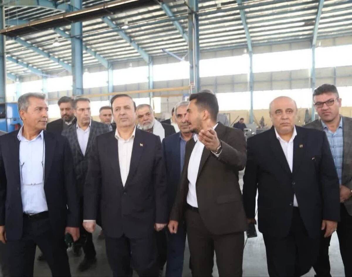 استاندار قزوین از شرکت سامان صنعت بایا بازدید کرد