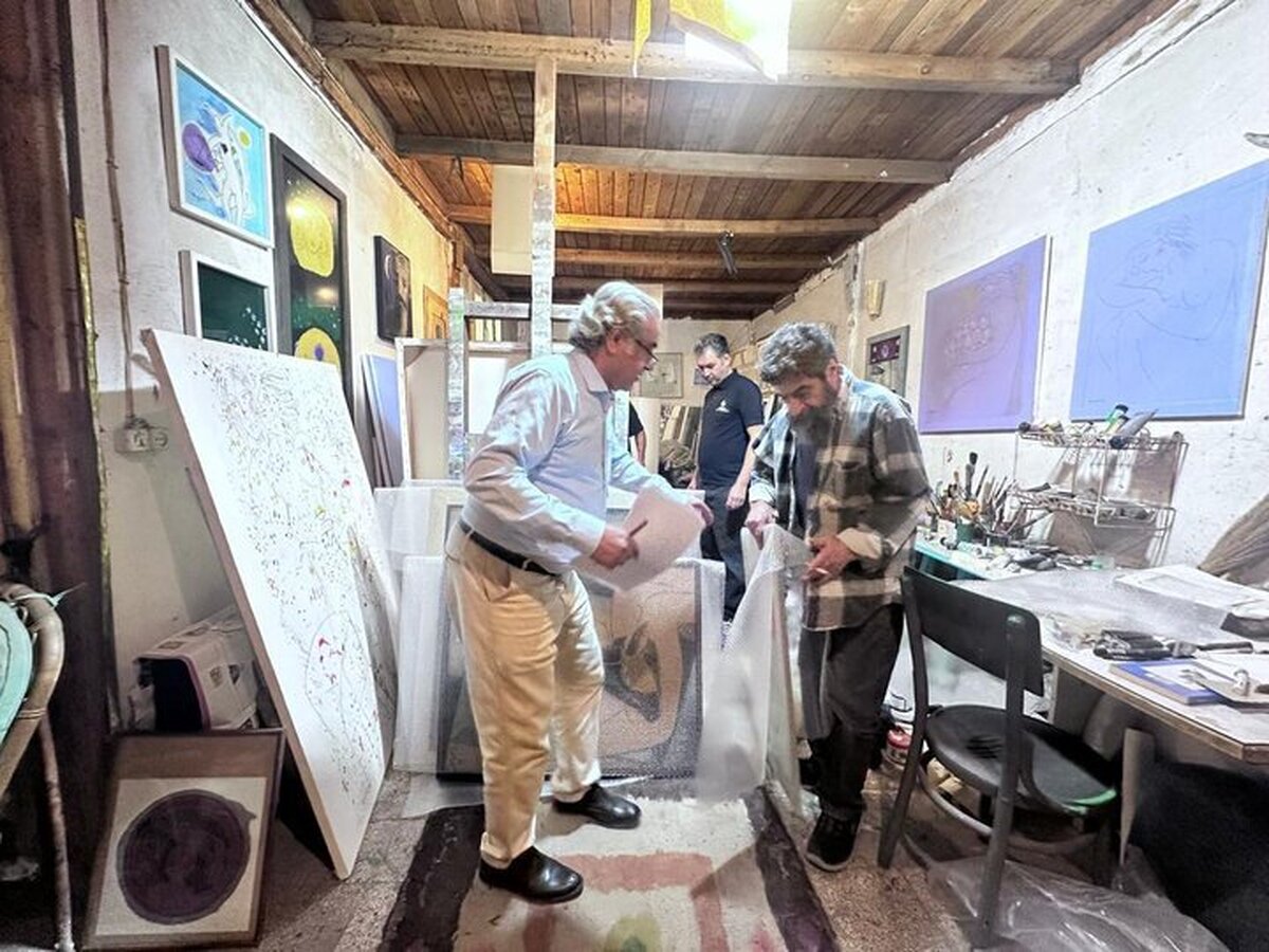 آثار بهرام دبیری به موزه هنرهای معاصر تهران اهدا شد