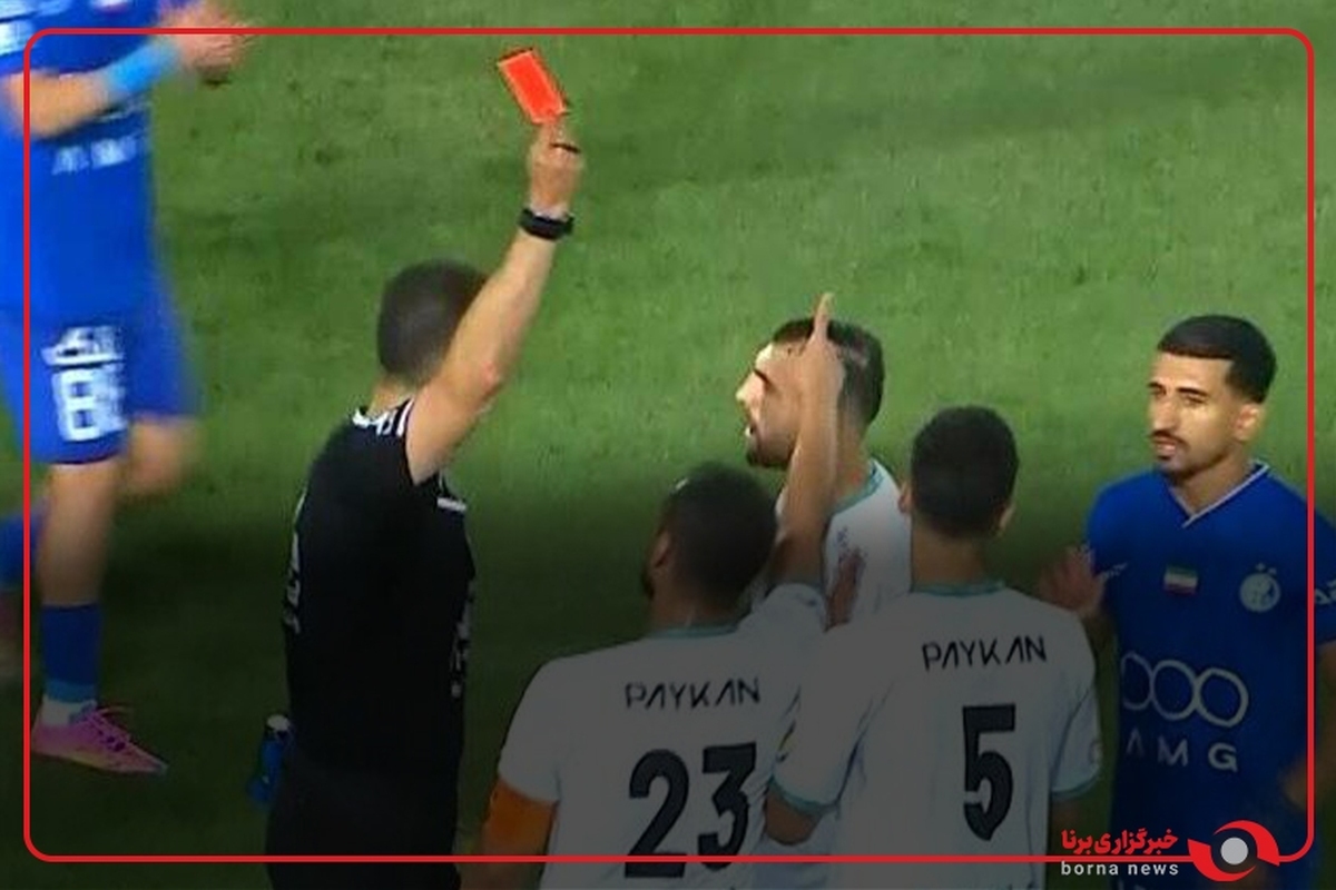 ویدیو باشگاه پیکان از میلاد باقری و حس و حال او بعد از اخراج برابر استقلال!