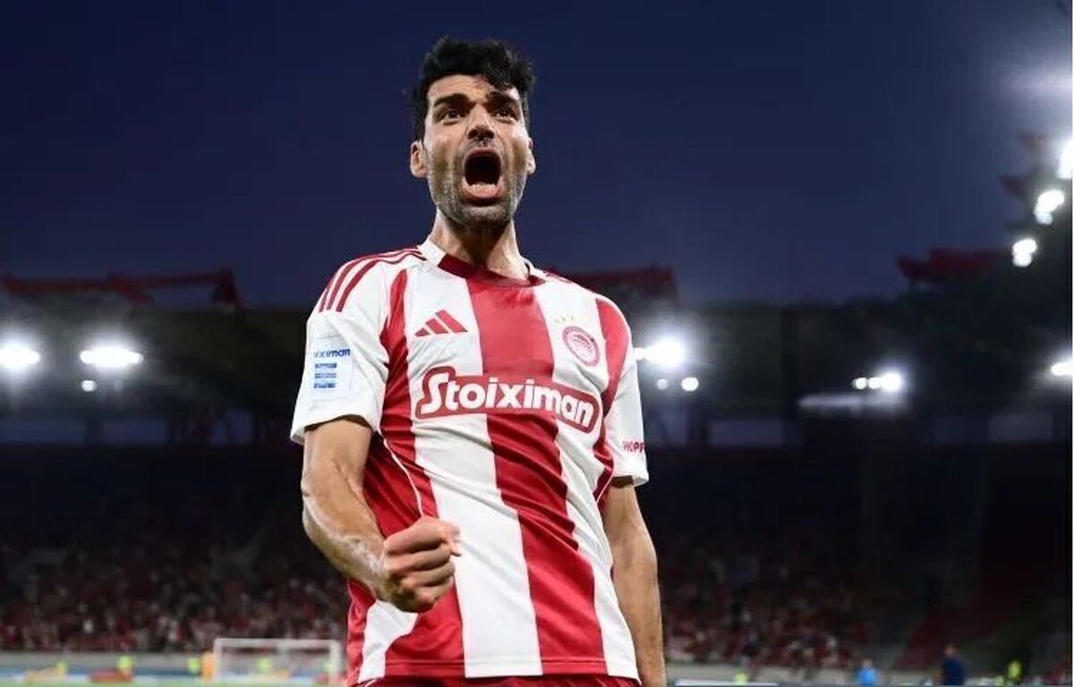 مهدی طارمی ستاره ذخیره طلایی در المپیاکوس