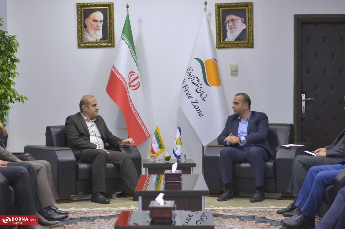 هم‌افزایی سازمان منطقه آزاد انزلی و تأمین اجتماعی گیلان برای توسعه خدمات رفاهی و بیمه‌ای