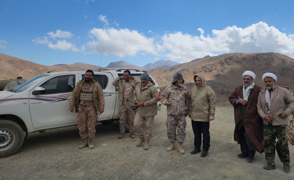 حضور استاندار قزوین در مناطق صفر مرزی شمال‌غرب کشور
