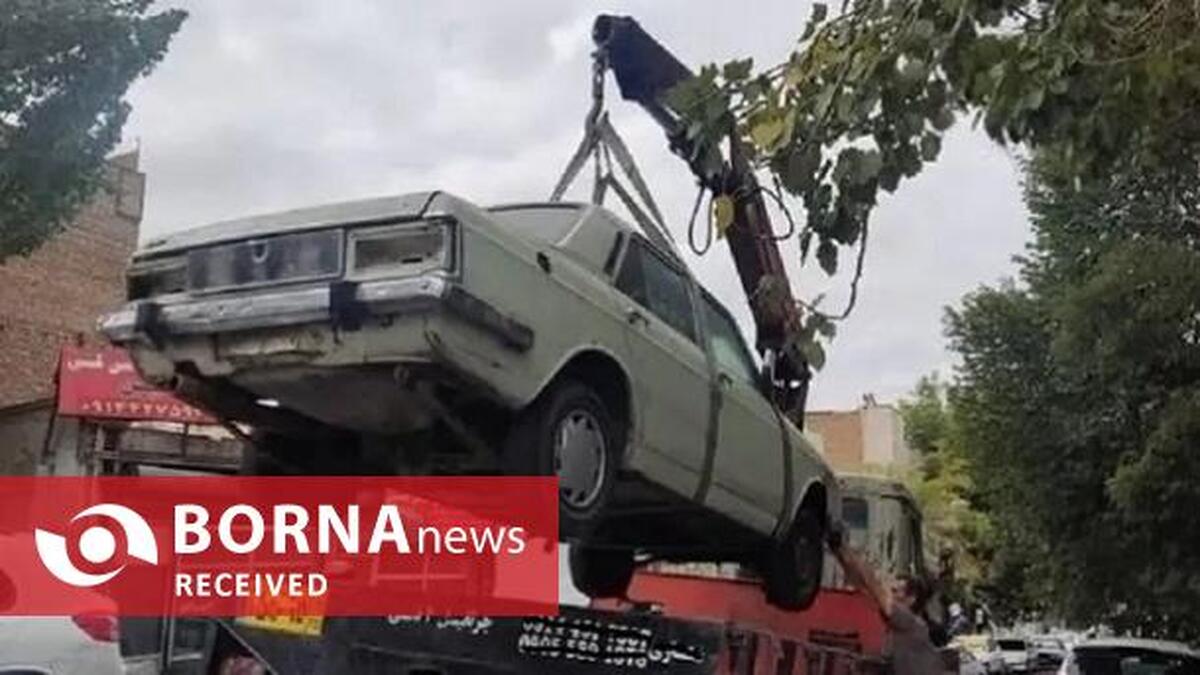 جمع‌آوری خودروهای رهاشده در معابر پایتخت