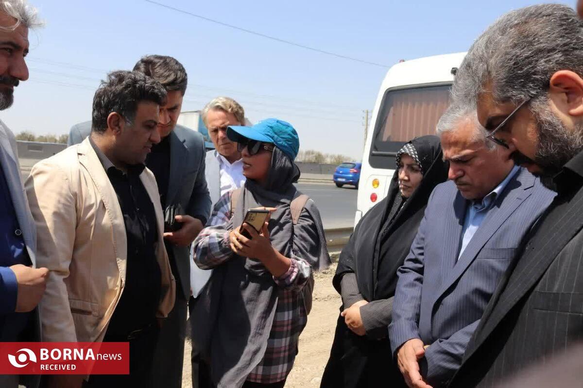 بررسی احداث و اصلاح دوربرگردان‌های محورهای اصلی در شهرستان قدس