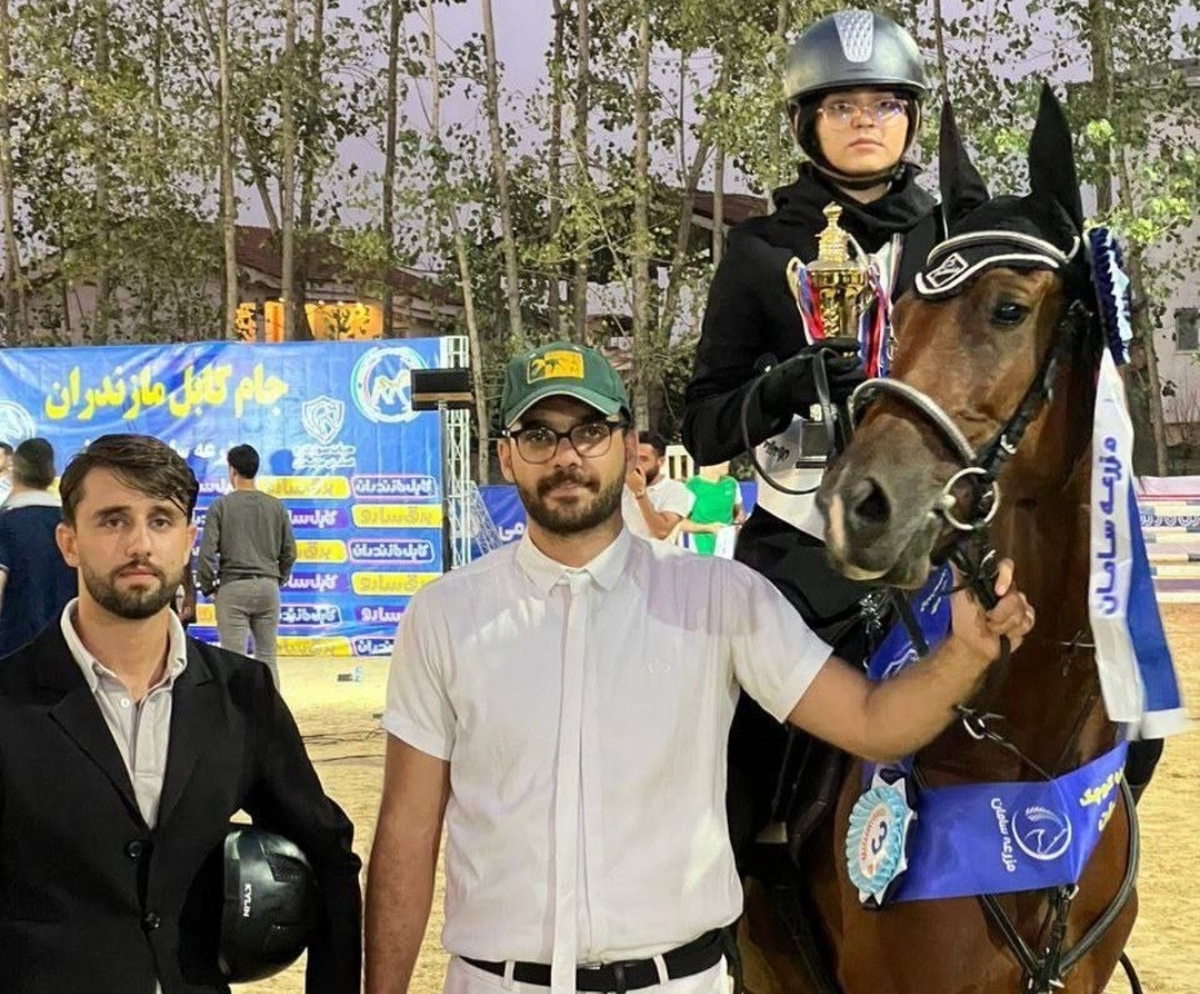 درخشش سوارکاران گلستانی در مسابقات پرش با اسب مازندران
