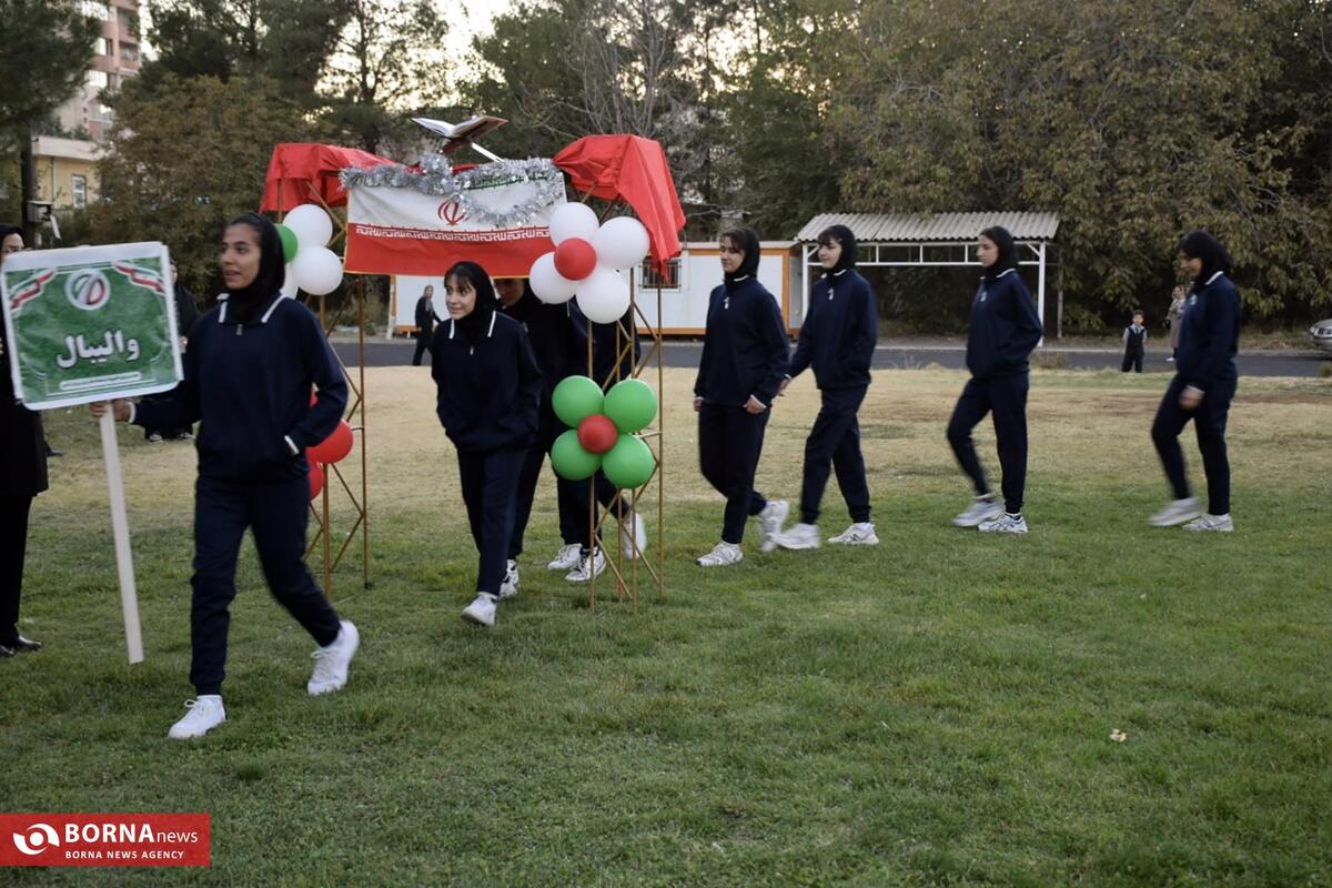 مراسم بدرقه ورزشکاران المپیاد ورزشی در کرمانشاه