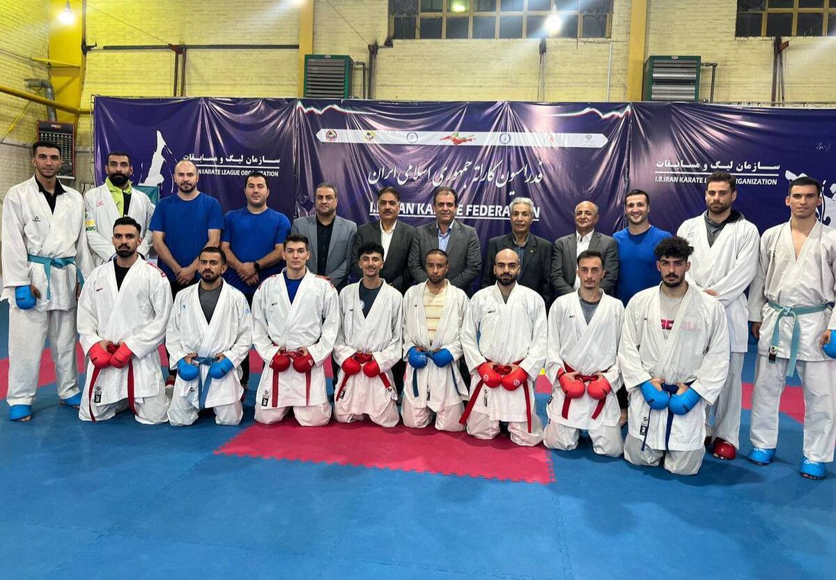 مسئولان فدراسیون کاراته در اردو‌های آماده‌سازی تیم ملی