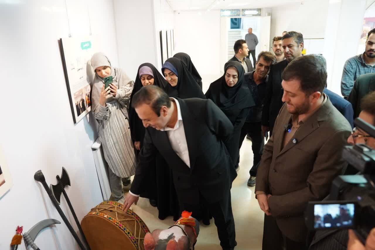 استاندار قزوین از حوزه هنری قزوین بازدید کرد