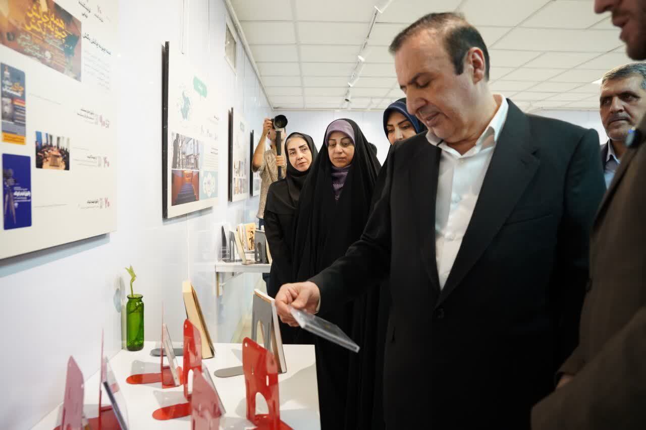 استاندار قزوین از حوزه هنری قزوین بازدید کرد