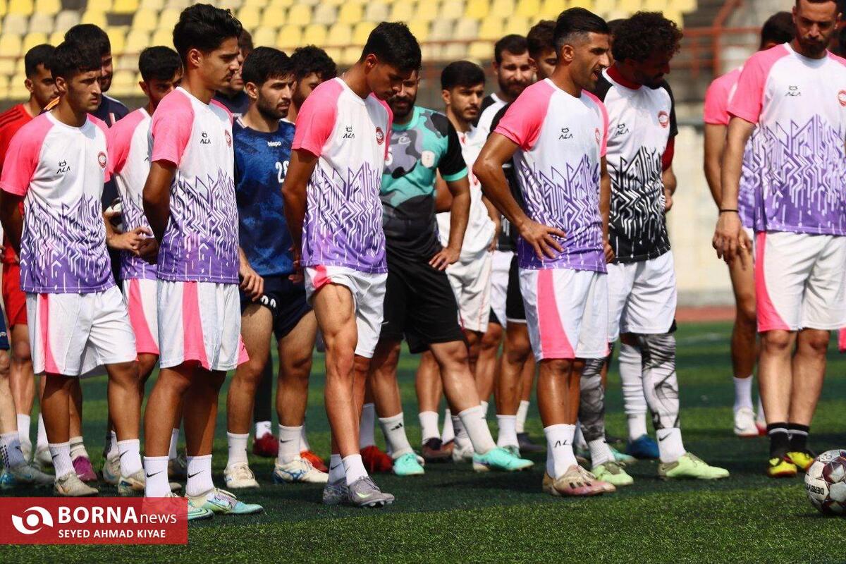 گزارش تصویری تمرینات تیم سپیدرود رشت