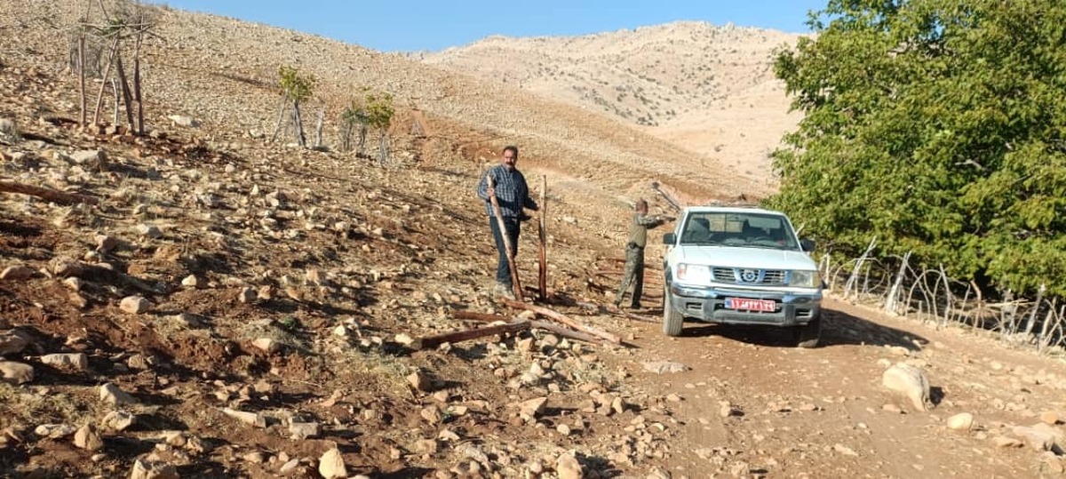 رفع تصرف ۱۱۰ هزار متر مربع از اراضی ملی در بخش کبگیان بویراحمد