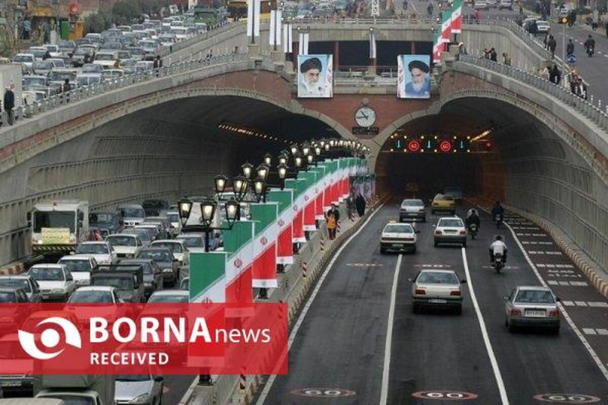 انسداد هر دو مسیر تونل توحید از ساعت ۲۴ امشب تا ۵ صبح فردا