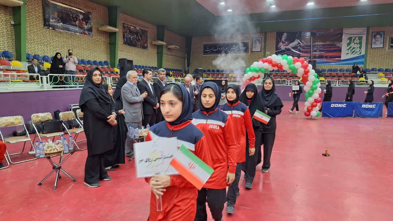 ورزشکاران استان قزوین عازم المپیاد استعدادهای ورزشی شدند 