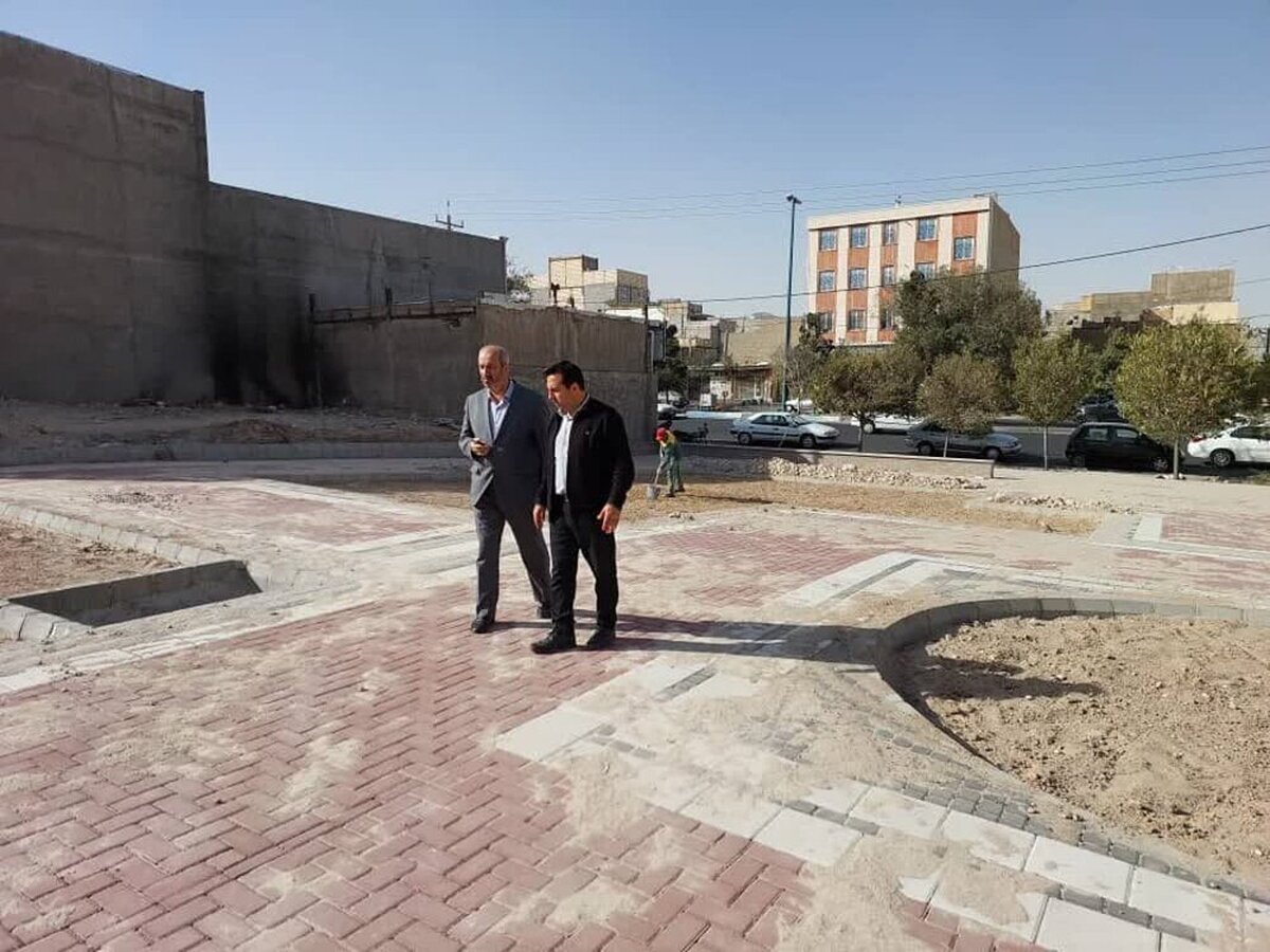 هدیه سبز شهرداری منطقه ۳ به شهروندان با افتتاح پارک محله‌ای سجادیه