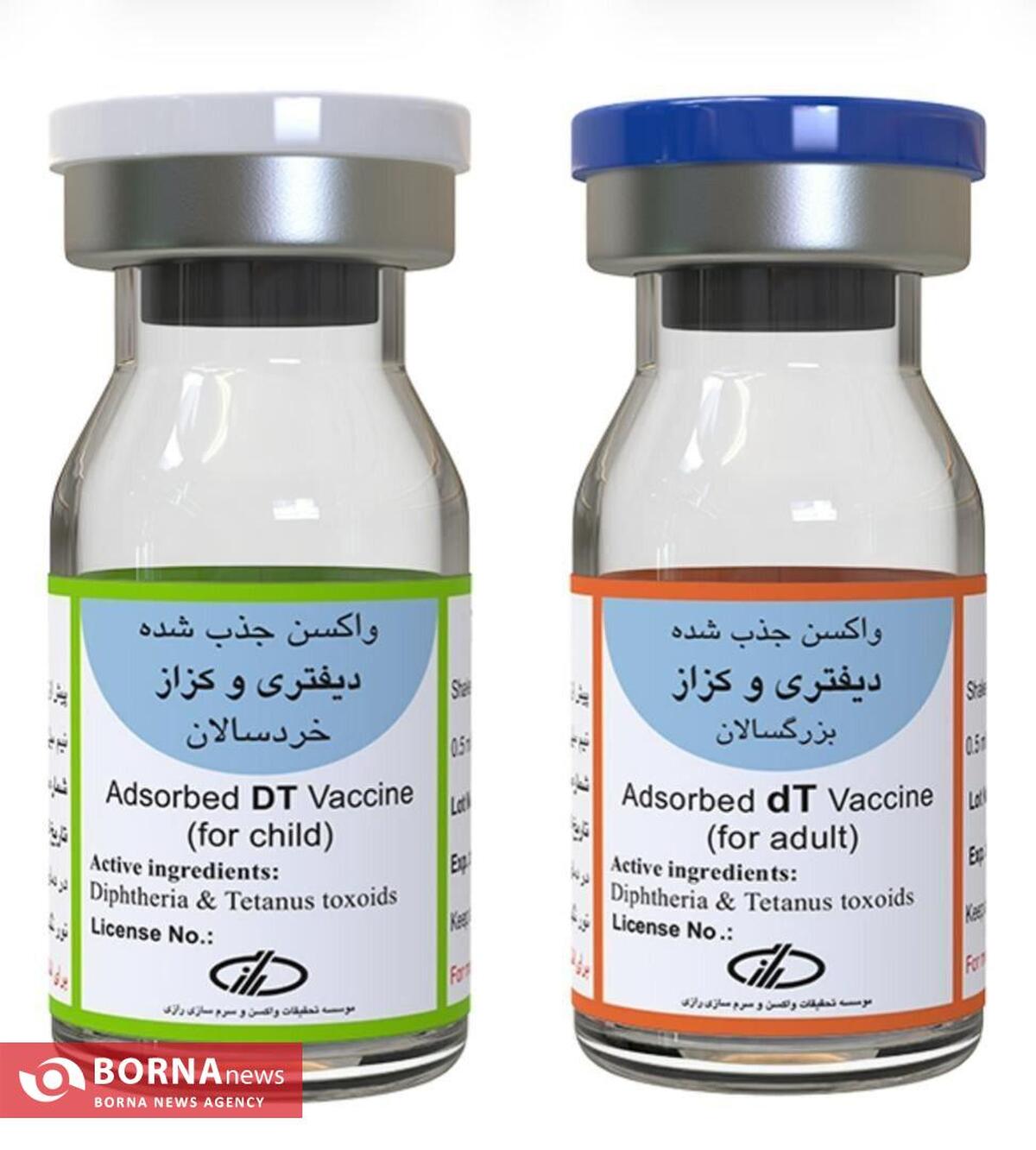 تولید بیش از ۱ میلیون دز واکسن کزاز و دیفتری در البرز