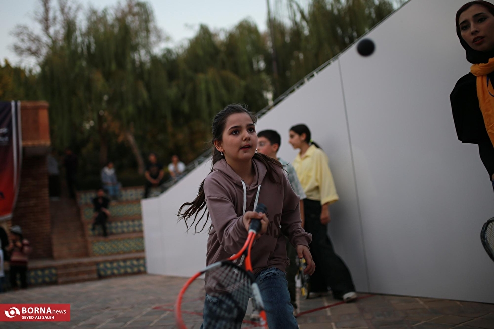 مراسم روز جهانی اسکواش