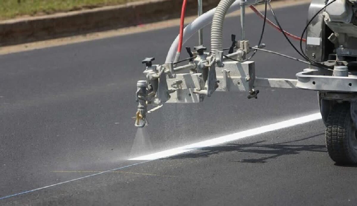 اجرای ۲۴۹۰ کیلومتر خط‌کشی در راه‌های استان قزوین