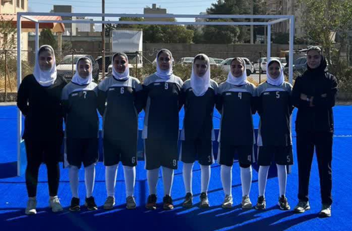 اولین پیروزی دختران ورزشکار هاکی استان قزوین در المپیاد استعدادهای برتر در کرمانشاه 