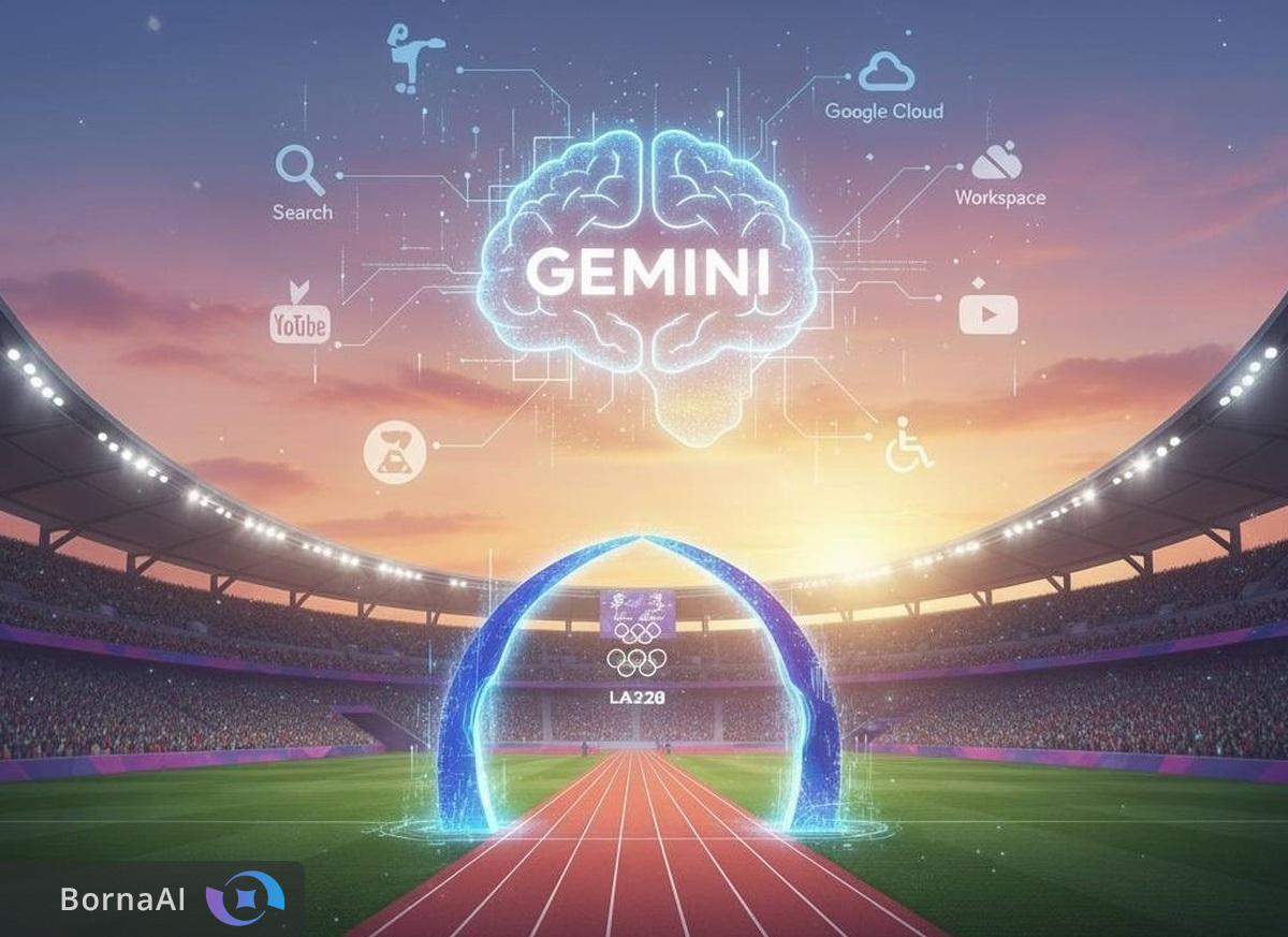 گوگل با هوش مصنوعی جمینای به المپیک ۲۰۲۸ می‌آید