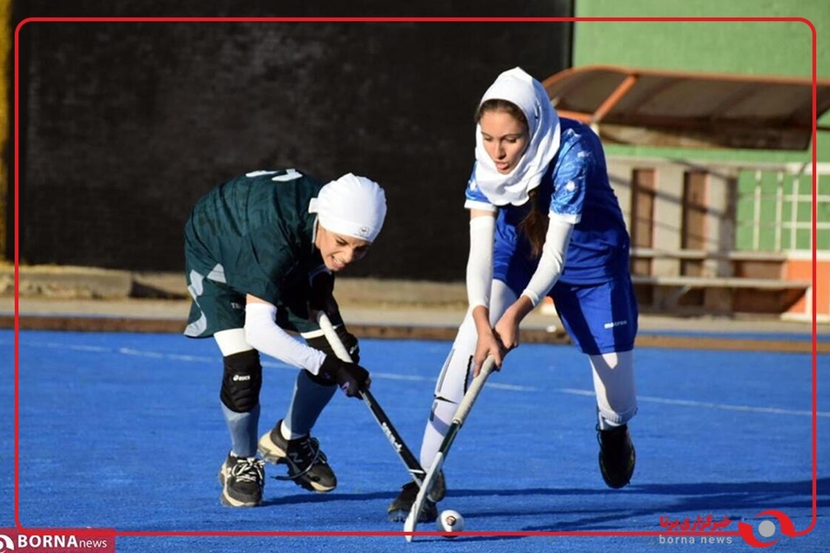 آیین افتتاحیه هفتمین دوره المپیاد استعدادهای برتر ورزش کشور در رشته هاکی بانوان در کرمانشاه