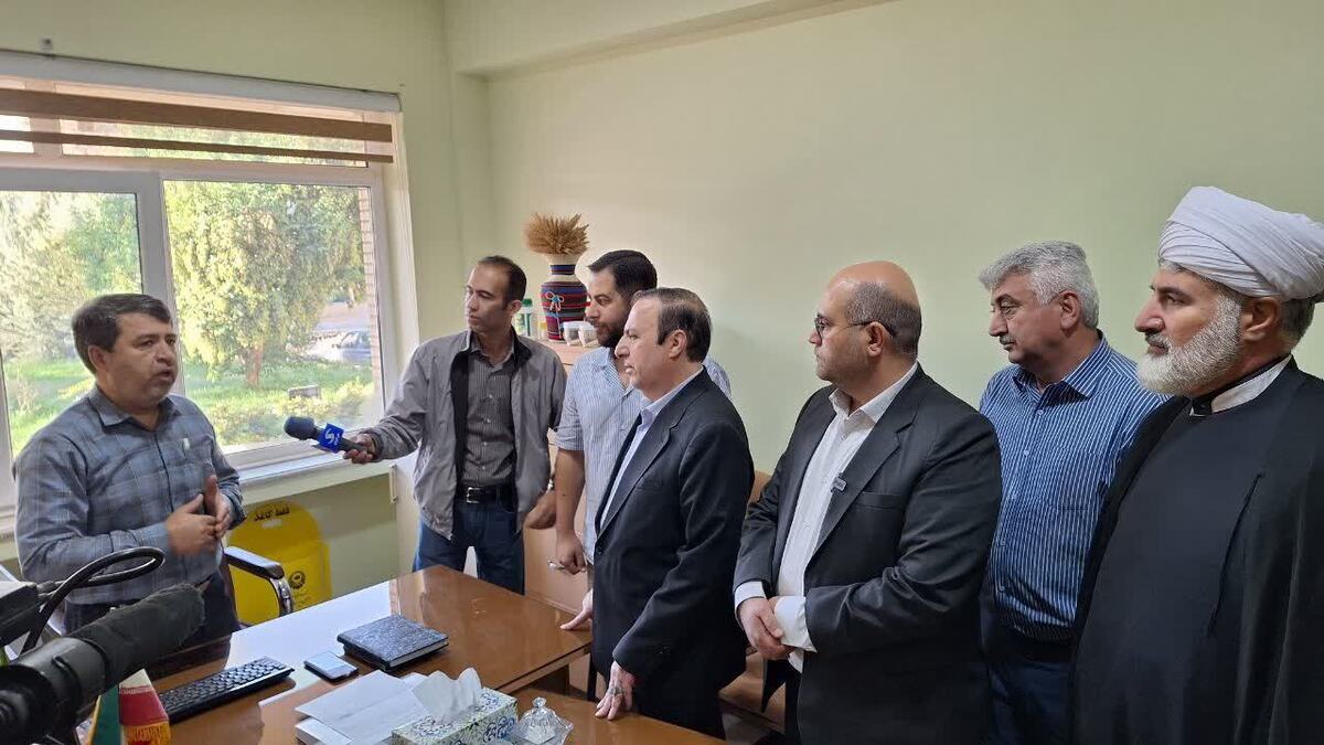 استاندار قزوین از سازمان جهادکشاورزی قزوین بازدید کرد 