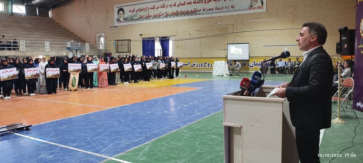 هفتمین المپیاد استعدادهای برتر دررشته تیراندازی دختران درایلام آغاز شد