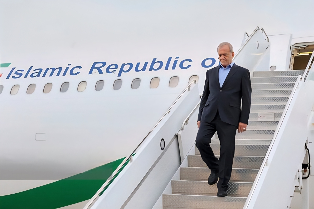 رئیس‌جمهور وارد اصفهان شد
