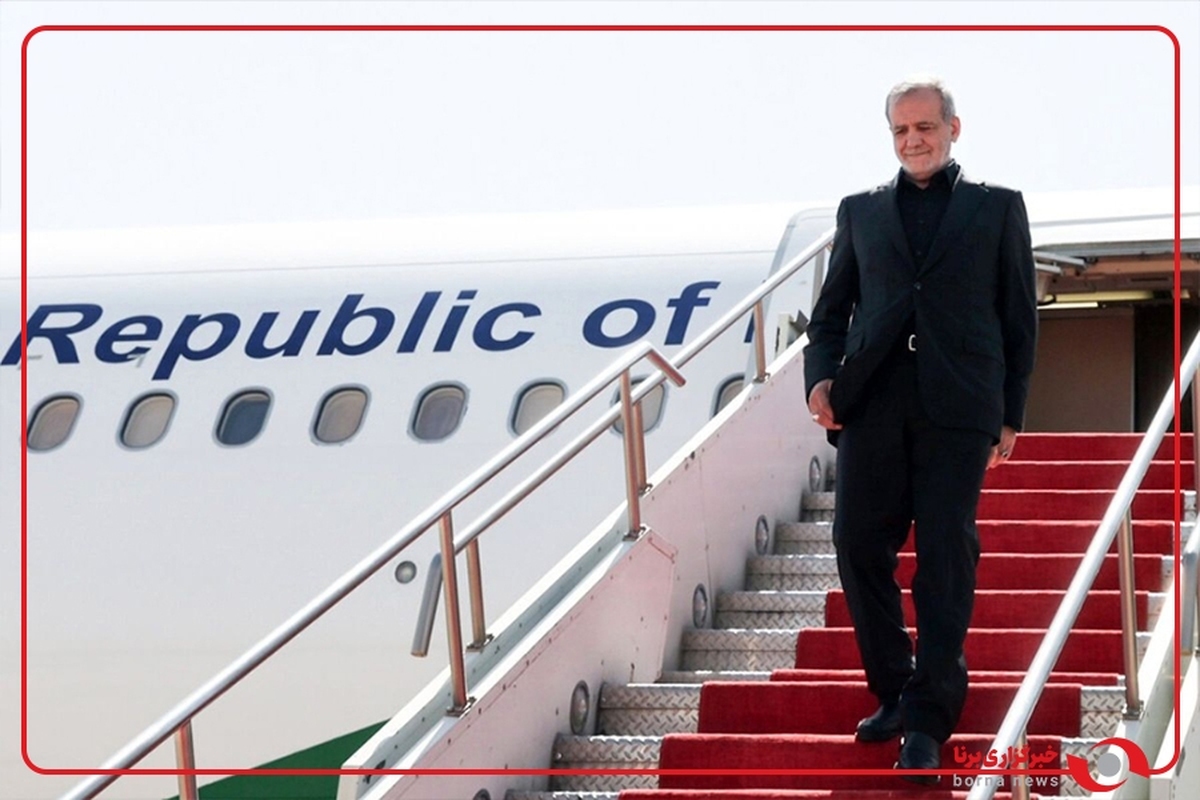 رئیس جمهور وارد اصفهان شد