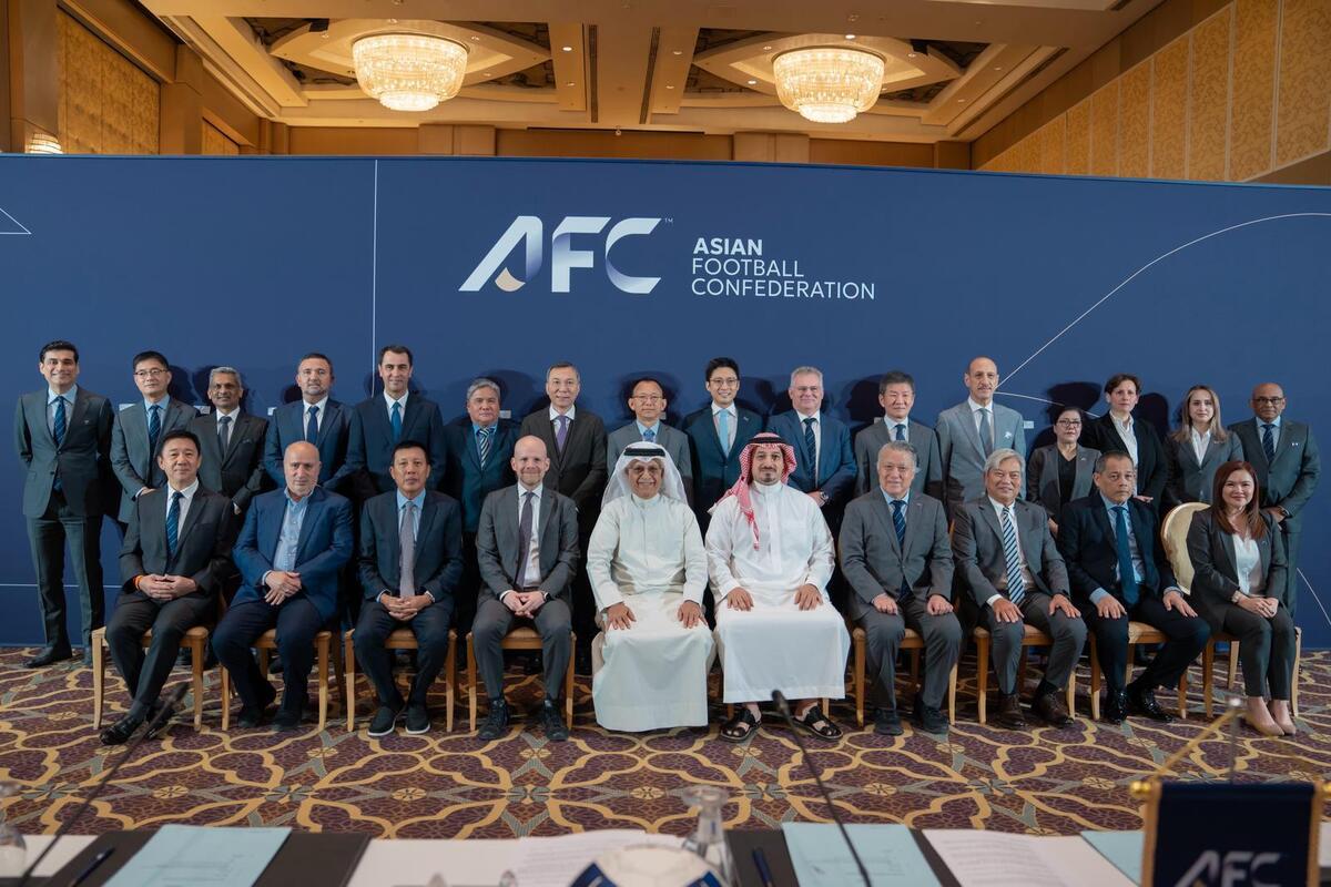 برگزاری نشست هیات رئیسه AFC با حضور دبیرکل فیفا و مهدی تاج