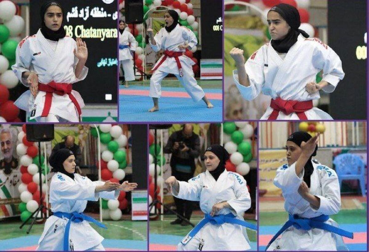 المپیاد ورزشی استعداد‌های برتر/ دختران کرمان قهرمان مسابقات کاراته شدند