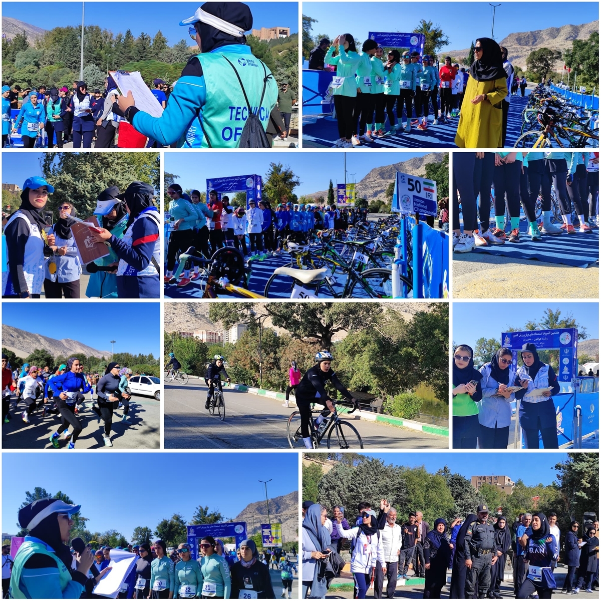 آغاز المپیاد استعدادهای برتر رشته دو اتلون دختران کشور  در خرم‌آباد