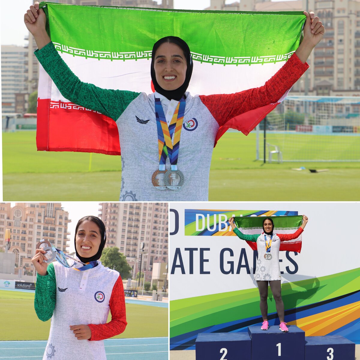 کسب دو عنوان توسط "زینب گل آبکنار"  دونده انزلی چی تیم ملی کارگری دو و میدانی ایران در دومین دوره مسابقات دو و میدانی بازی‌های جهانی توسعه ورزش شرکت‌ها ۲۰۲۵ 