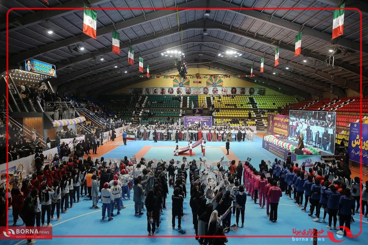 نگاهی کوتاه به مراسم افتتاح هفتمین المپیاد استعدادهای برتر ورزش کبدی دختران سراسر کشور  - اردبیل