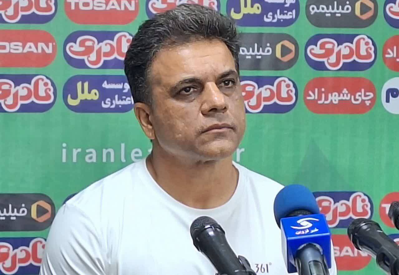 رضایی: بازیکنان شمس آذر هم قسم شده اند سه امتیاز بازی فردا را کسب کنند/ محکوم به پیروزی هستیم