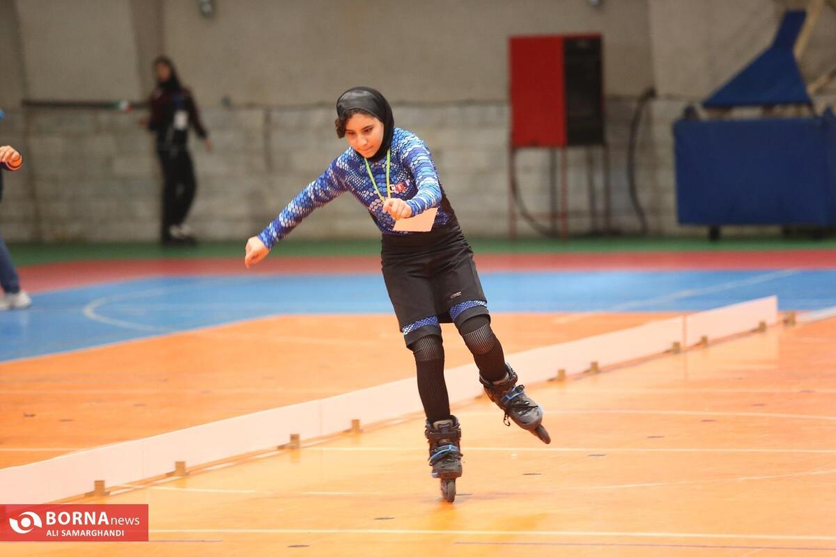 قهرمانی دختران اسکیت سوار اصفهان در هفتمین دوره المپیاد استعدادهای برتر کشور