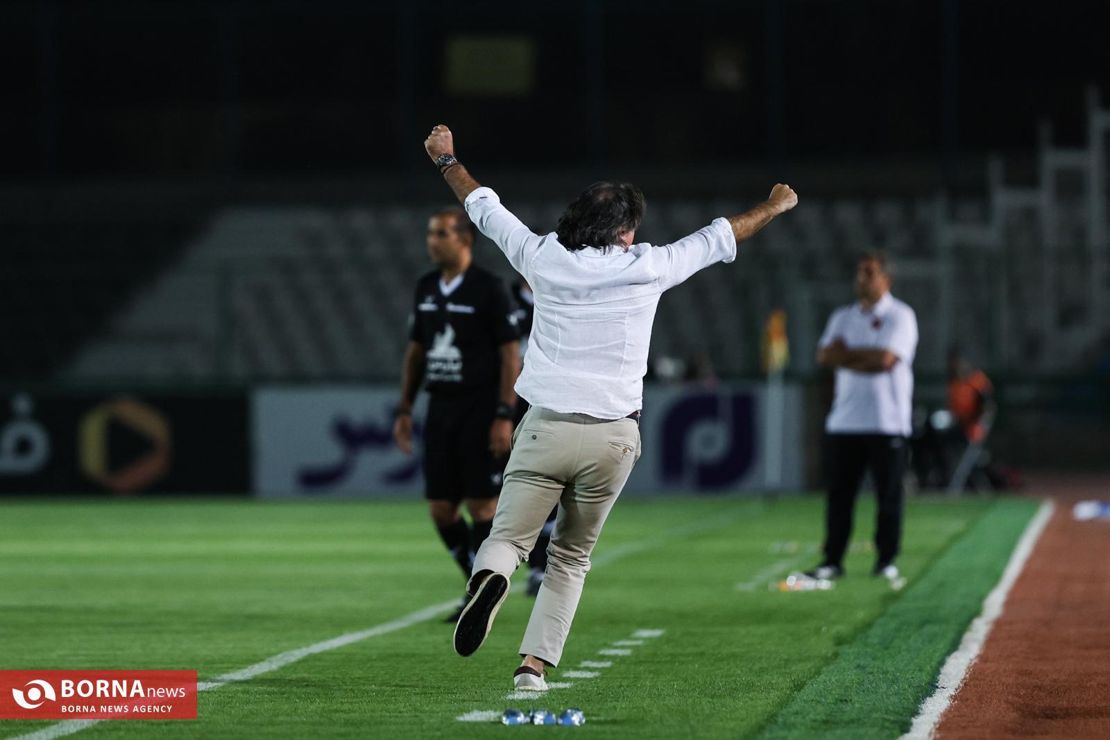 فریم به فریم با شادی ساپینتو لب خط؛ شب رهایی!