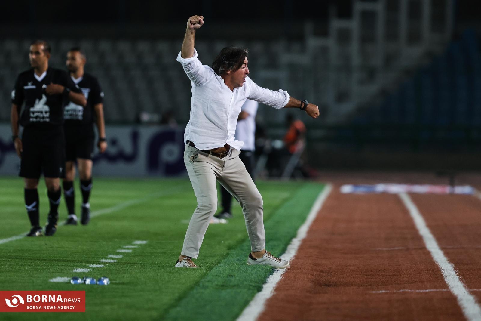 فریم به فریم با شادی ساپینتو لب خط؛ شب رهایی!