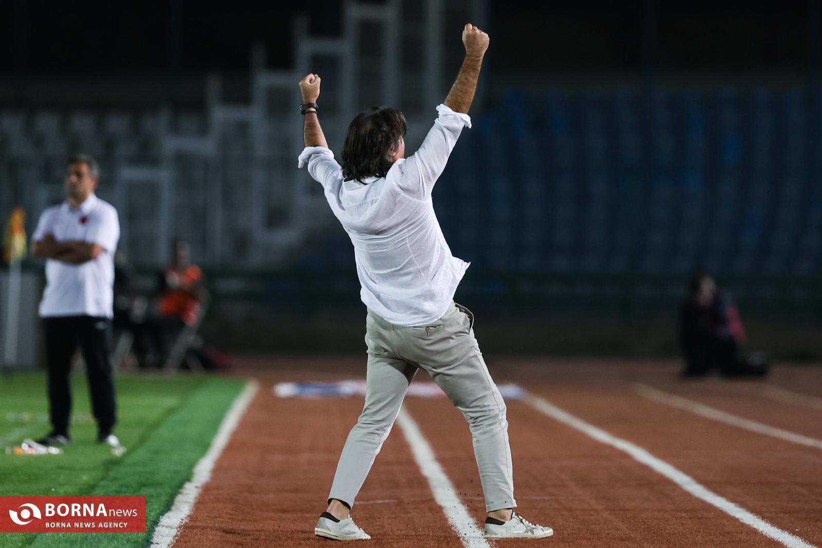 فریم به فریم با شادی ساپینتو لب خط؛ شب رهایی!