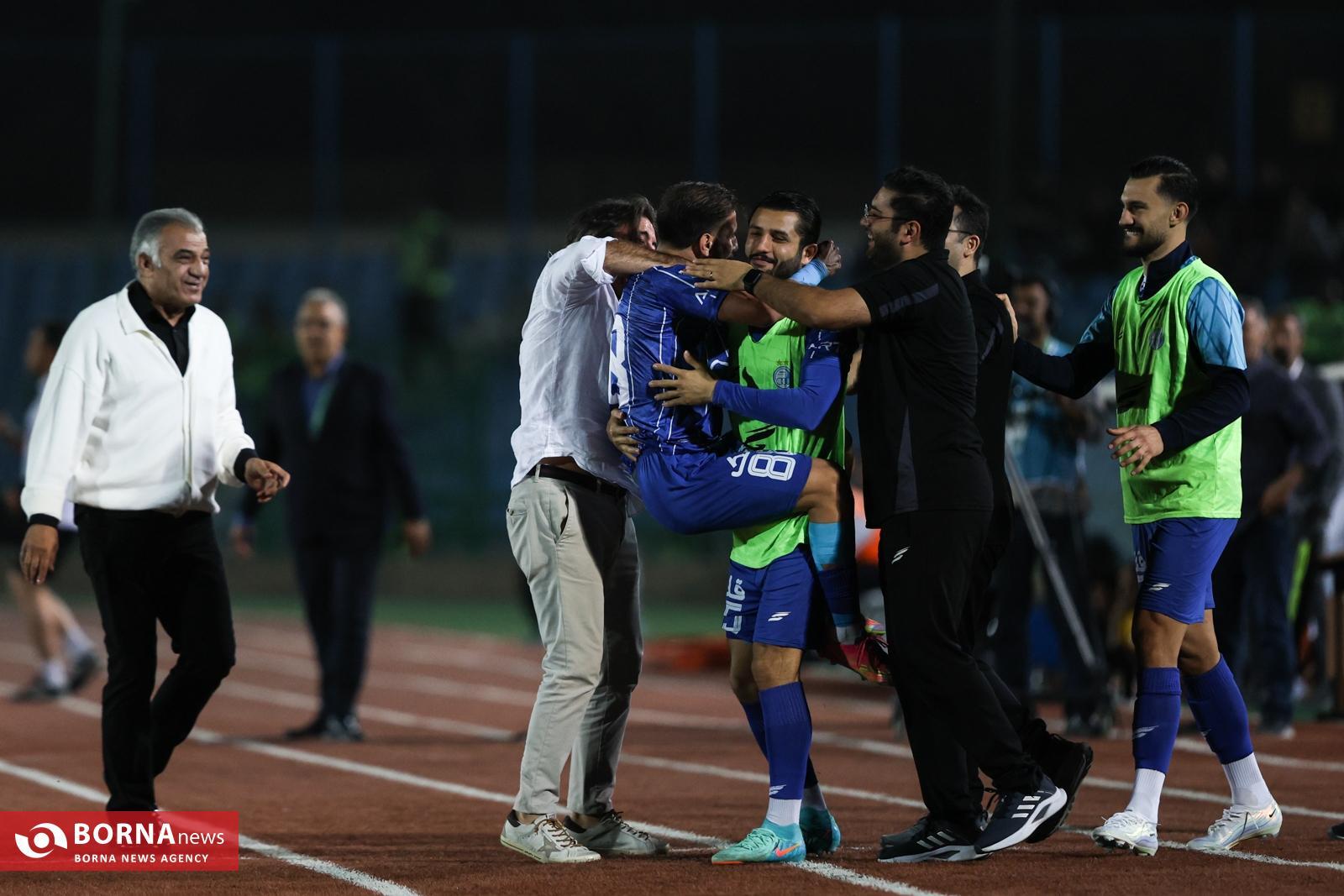 فریم به فریم با شادی ساپینتو لب خط؛ شب رهایی!