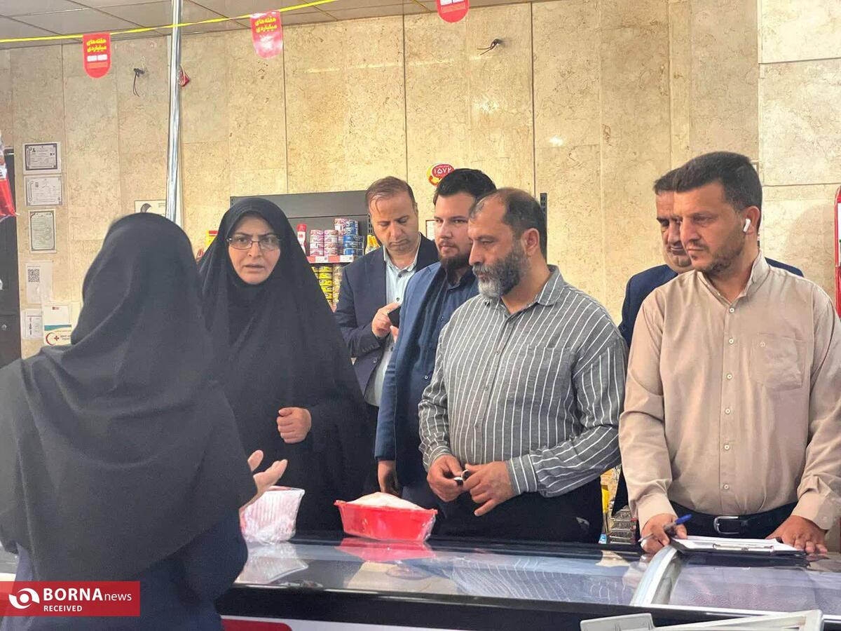 اخطار و پلمب دو واحد متخلف در گشت مشترک نظارت بر بازار شهرستان قرچک