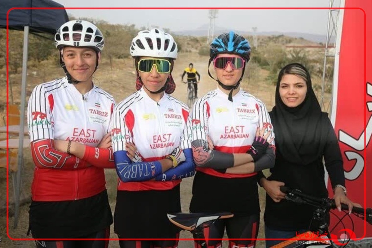 تصاویری از مسابقات دوچرخه‌سواری  هفتمین دوره المپیاد استعدادهای برتر ورزش دختران کشور در تبریز