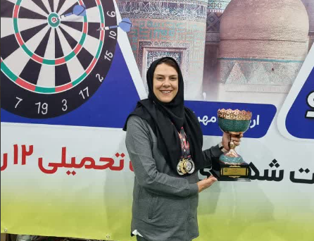 نایب ‌قهرمانی تیم دارت بانوان شرکت آب منطقه‌ای قزوین در مسابقات سراسری وزارت نیرو