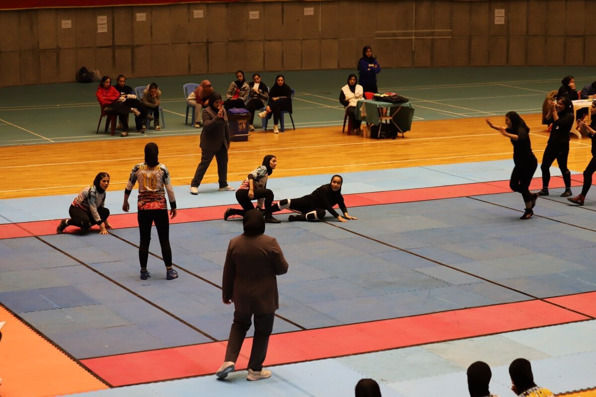 صعود تیم‌های تهران و خراسان رضوی به فینال کبدی دختران المپیاد استعدادهای برتر کشور