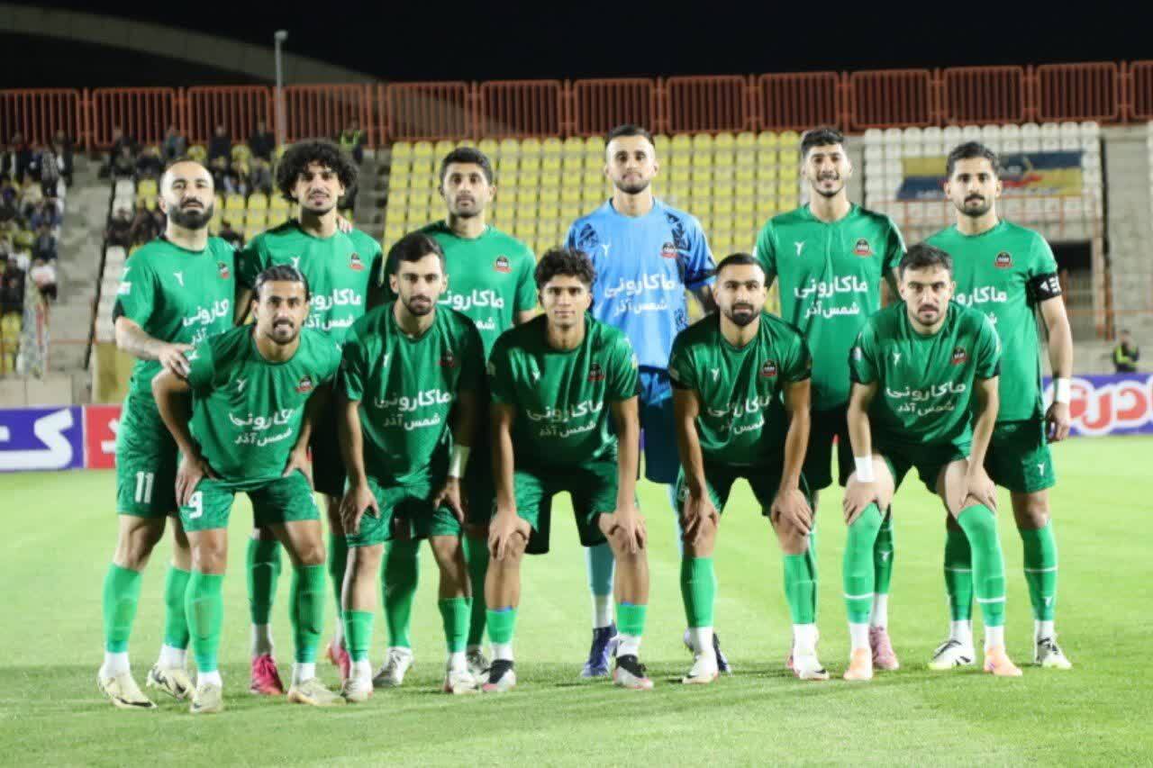 شکست شمس آذر مقابل فجر سپاسی شیراز 