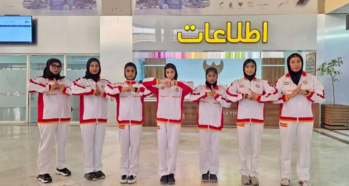 اعزام تیم ووشو دختران هرمزگانی به المپیاد استعداد های برتر کشور